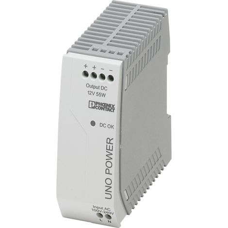 Phoenix Contact 2902999 Hutschienen-Netzteil (DIN-Rail) 12 V/DC 4.6 A 55 W Anzahl Ausgänge:1 x Inh