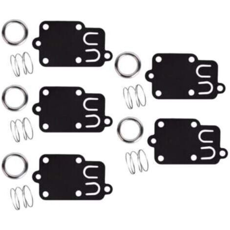 Kits de joints de diaphragme de carburateur pour moteurs Briggs & Stratton de 2 à 5 CV, modèles incluant 2700 26 27 25 38 27 25 38 S 27 26 37 41 57 41 68 50 2 1 50 2 1 K 69 0 7 66 2 2 1 37 7, avec cap (1/4)