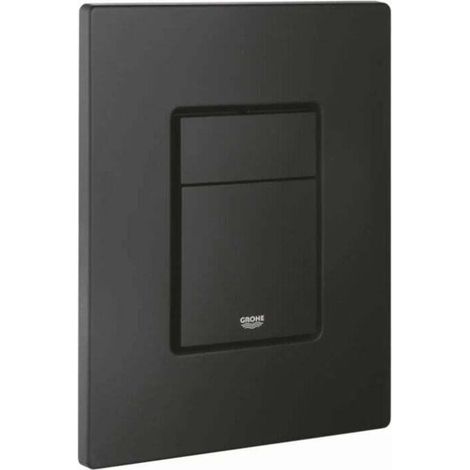 Plaque de Commande Double GROHE Even Phantom Black Ortviai (1/3)
