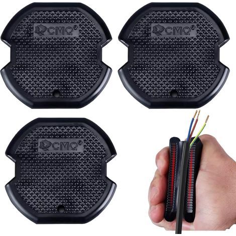 Tire-Câble Portable 3X Poignées de Tirage pour Électricien - Pince à Fil Anti-Dérapant avec Tube Perforé pour Maison Atelier Appartement (1/5)