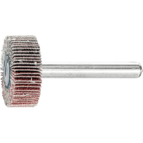 PFERD TOOLS Korund Fächerschleifer F Ø 25x10mm Schaft-Ø 6 mm A120 für Feinschliff und Finish 10 Stk (1/5)