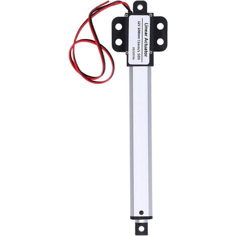 Linearantrieb 100 mm, 12 V Eingangsspannung, rauscharm, Kurzschlussschutz, Mini-Elektro-Linearantrieb
