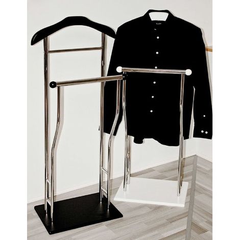 Porte-vêtements 45 x 30 x 110 cm Noir (1/3)