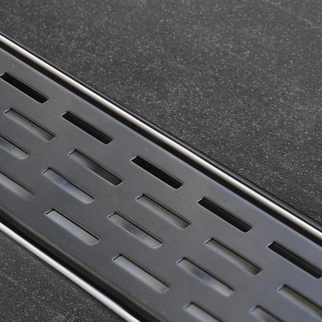 Easy drain Fixt-1 Grille - 70cm - noir