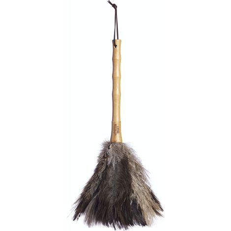 KitchenCraft Living Nostalgia Genuine Natural Ostrich Feather Duster, 40 cm (15.5”)