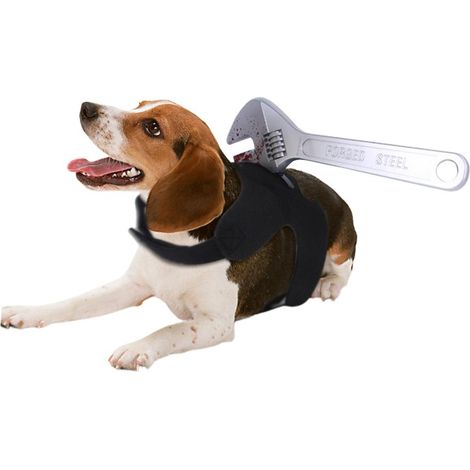 Chien Halloween gilet tranchant ensanglanté costume effrayant réaliste accessoire déguisement animal truc farce (1/5)