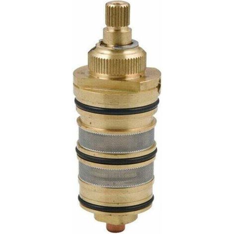 YMYNY Thermostatisches Duschventil aus Messing mit Kartusche und Griff für Duschmischer (1/4)