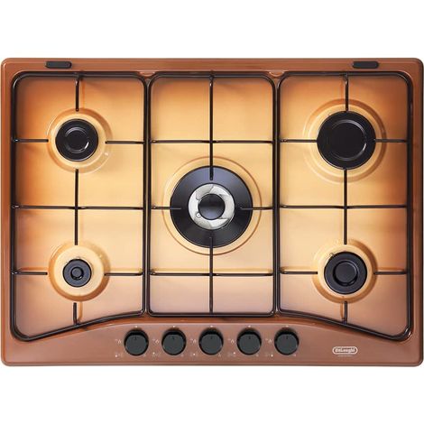 De'Longhi FFT 57 ASV plaque Cuivre Intégré (placement) 68 cm Gaz 5 zone(s) (1/2)
