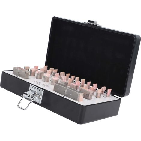 32-teiliges Messblock-Set aus Stahl, hochpräzise, tragbares Messblock-Set mit Koffer (1/5)