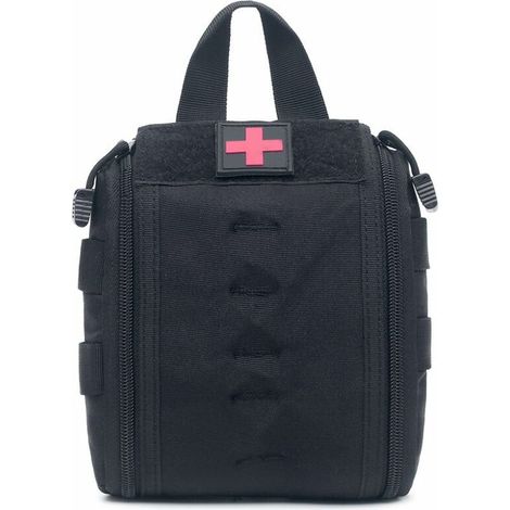 Trousse de premiers soins Sacs, sac médical tactique extérieur, pochette utilitaire militaire, camping urgence, chasse, voyage, survie, outils, pochettes (1/5)