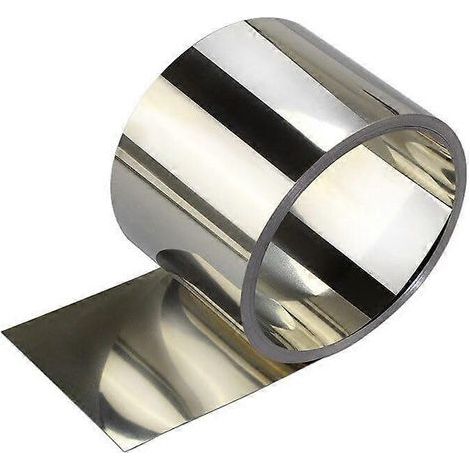 301 Edelstahlband, 0,4 mm x 35 mm x 1000 mm, enge Toleranz, kratzfestes Blech. (1/5)