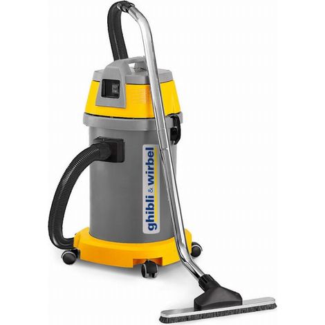 Aspirateur professionnel eau et poussières 17131210001 – 1400W – Filtre HEPA – Pour chantiers humides et espaces confinés – Ghibli & Wirbel (1/5)
