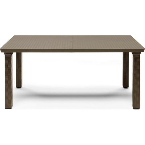 Tavolo tavolone 170x100 bronzo intrecciato