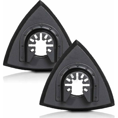 Universal Triangular Sanding Pads - Velcro, (2 pieces) (1/5)