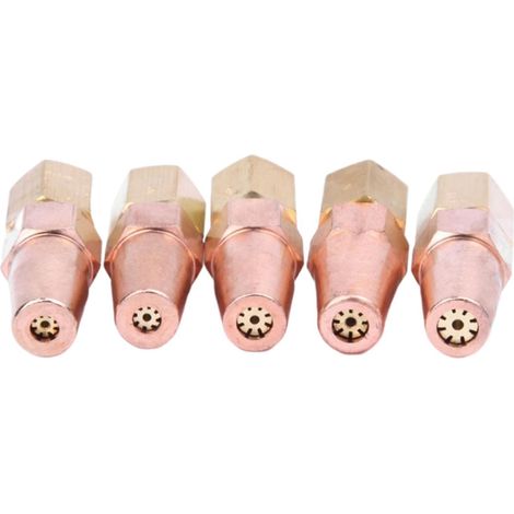 Propane Gas Welding Nozzle (H01-6) – Heat Treating & Metal Bending Torch Tip (1/4)