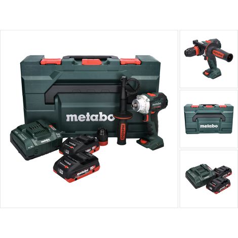 Metabo BS 18 LTX BL Q I Taladro atornillador a batería 18 V 130 Nm sin escobillas + 2x batería 4,0 Ah + cargador + metaBOX (1/5)