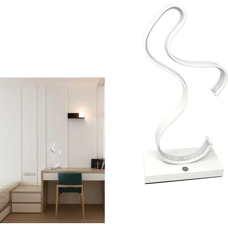 Lumetto Da Comodino Lampada Led 10 W Luce Naturale Lume Stile Moderno D03n (1/3)