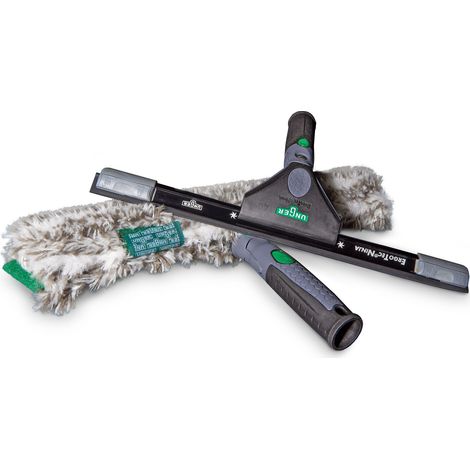 UNGER ErgoTec Ninja Starter Fensterputzer-Set 2in1 AKN10 (1/5)