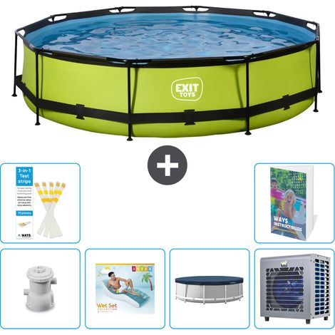 Exit Pool Rund - 360x76 cm - 7-teilig  S207 (1/5)