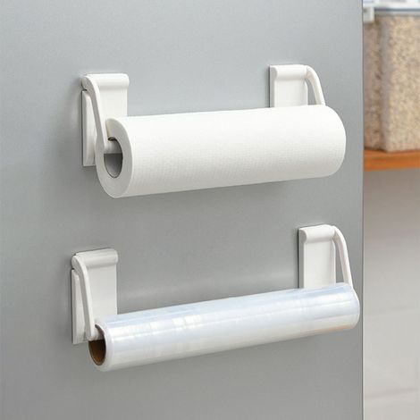 Kreativer magnetischer Handtuchhalter für Küche, Küchenpapierrolle, Frischhaltefolie und Geschirrtücher