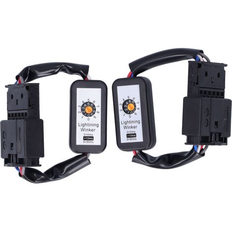 Module de Clignotant Dynamique Unique pour X5, Installation Plug and Play Facile avec Niveaux de Retard Réglables, pour les Amateurs de Modification de Voiture. (1/5)