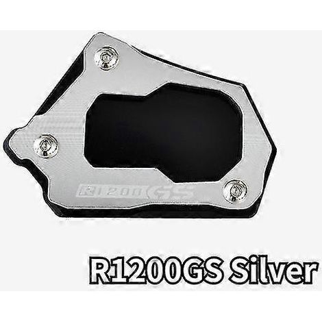 Motorradzubehör für R1200GS Fußstützen, Seitenständerverlängerung, Adventure R1250GS, R1200GS LC, Neu – R1200GS Silber (1/5)