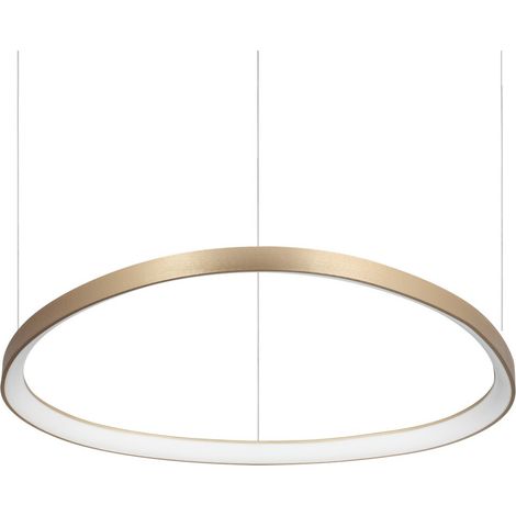 Ideal Lux GEMINI Suspension LED intégrée en laiton, 6600 lm, 4000 K (1/2)