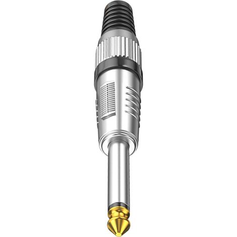 Adaptateur mâle, contacts plaqués or 24 carats, contacts résistants à la corrosion, filetage renforcé, convient aux microphones de studio, disponible en plusieurs couleurs. (1/5)