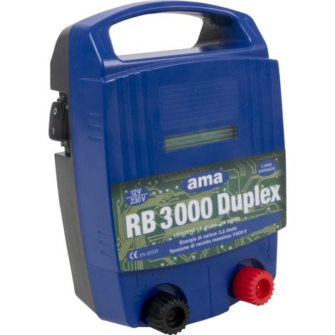 Elettrificatore per recinti elettrici Ama R 3000 230V 2,0J