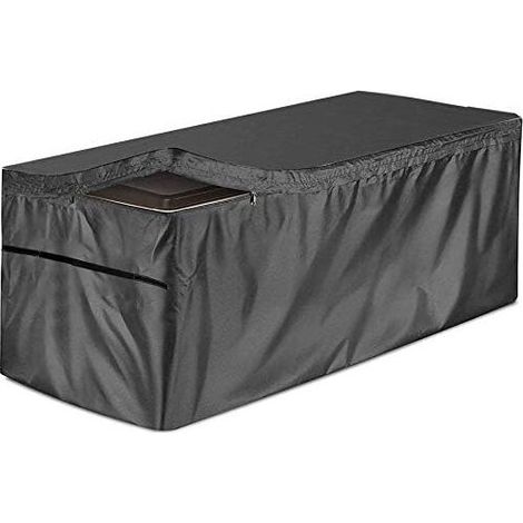 [NON UTILIZZATO] Copertura per contenitore 1306071CM, copertura impermeabile per contenitore da giardino/baule portaoggetti, copertura protettiva per panca contenitore
