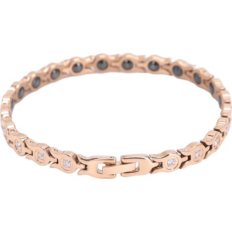 Bracelet thérapie magnétique anti-fatigue, soulagement arthrite douleur, bracelet amincissant bien-être santé (1/5)