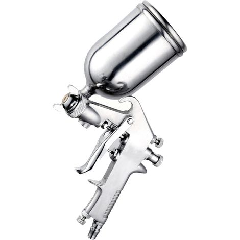 Pneumatische Farbspritzpistole mit 400-ml-Farbbehälter für die Lackierung von Möbeln und Autos (1/5)
