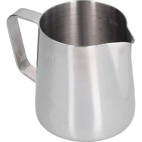 Milchaufschäumer aus Edelstahl mit Ausgießer, 400 ml (1/5)