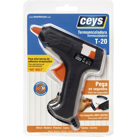 Mini-Heißklebepistole T-20, Für Klebestifte ø8mm