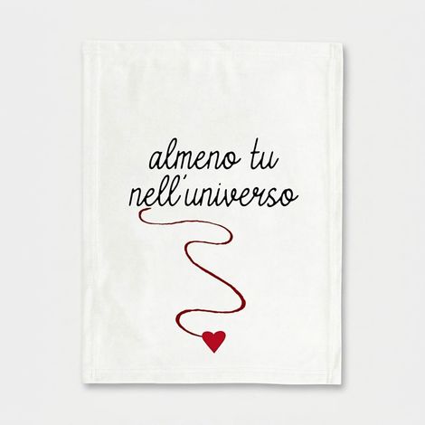 Canovaccio cucina assorbente in tessuto Loving Almeno Tu Nell'universo (1/2)
