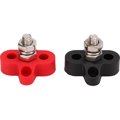 48-V-Stromverteilerklemmen, Batterieanschlussleiste, Erdungsanschlussklemme, M8 5/6-Zoll-Stecker (1/5)