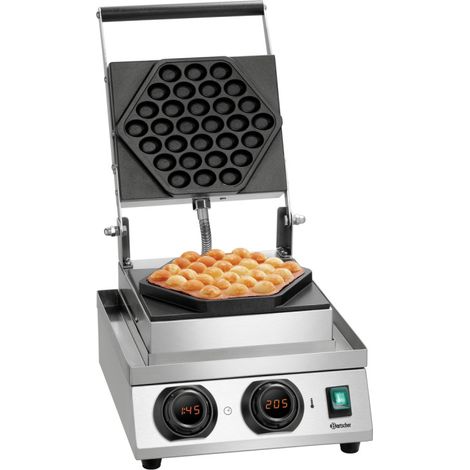 Gaufrier professionnel - Bubble Gaufre Hexagonale - Bartscher (1/5)