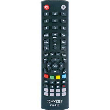 Schwaiger UFB3802533 Fernbedienung DTV, TV-Tasten (1/5)