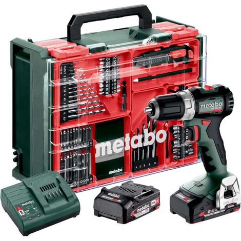 Metabo BS 18 L BL Set taladro atornillador inalámbrico verde (1/3)
