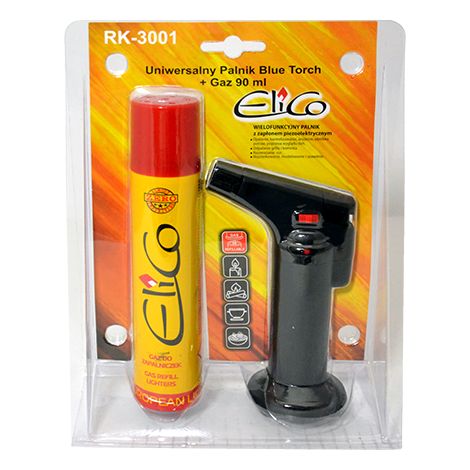 Linterna azul universal RK-3001 + gas 90 ml - linterna azul