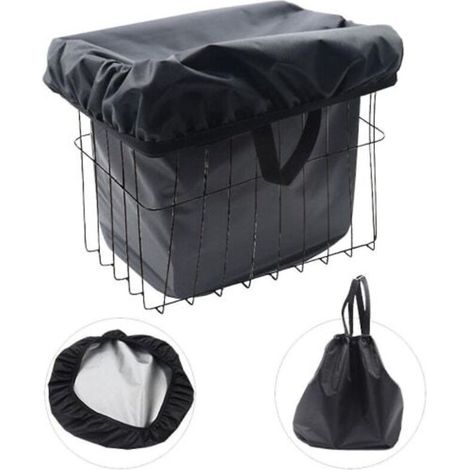 Doublure de panier de vélo, filet de chargement, bande réfléchissante- (1/5)