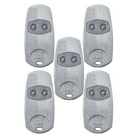 Pack de 5 Telecommandes d'origine Came TOP432EE - Frequence de code fixe 433,92 MHz (1/4)