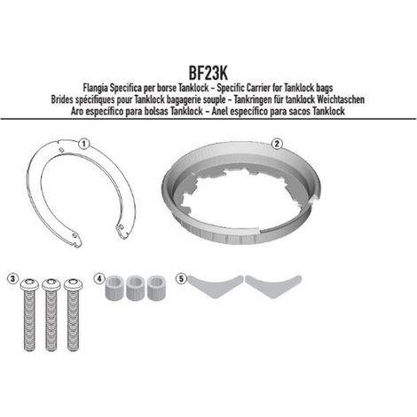 TANKLOCK KAPPA MOUNT YAMAHA MT 09 850 TRACER (15-16)