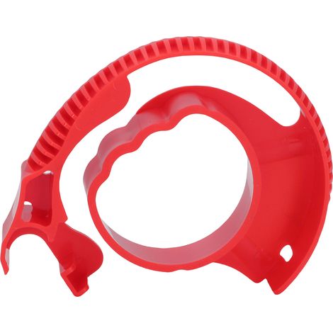 Dévidoir de ruban adhésif de masquage à poignée ronde, applicateur portable pour joints, rubans de peinture, 25 mm de large, rouge (1/5)