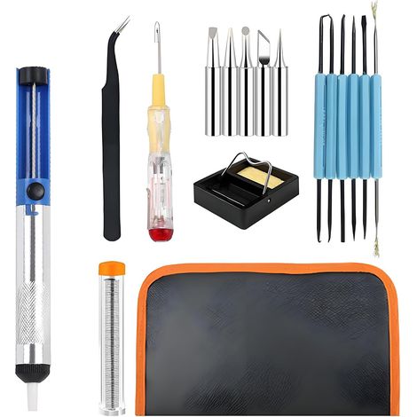 Lot de 8 outils de soudage ergonomiques avec embouts pour la fabrication de bijoux et le modélisme (1/5)