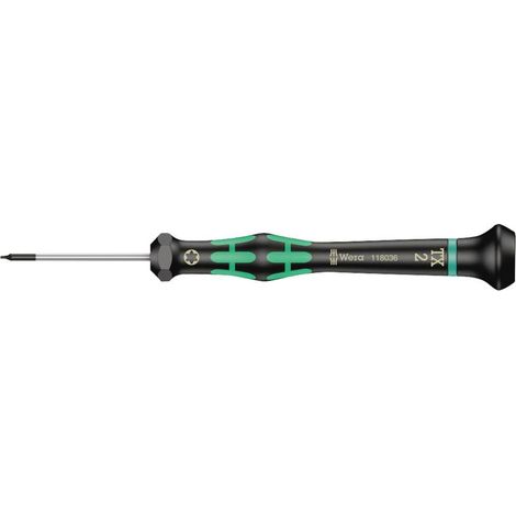 Wera 2067 Elettronica e meccanica di precisione Cacciavite Torx Dimensione (Cacciavite) T 2 Lunghezza della lama: 40 mm