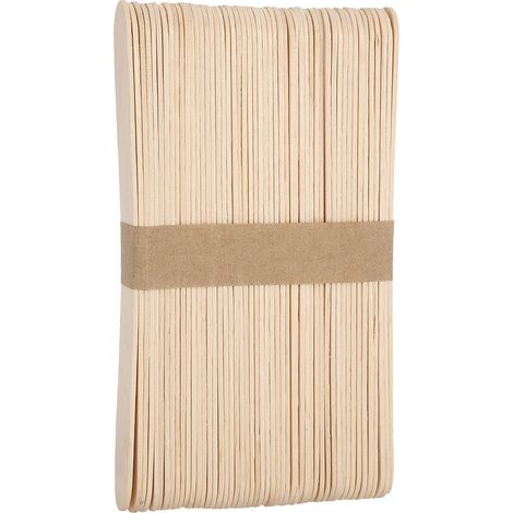 Bâtonnet d'épilation jetable en bois pour masque de crème glacée à l'épilation (1/5)