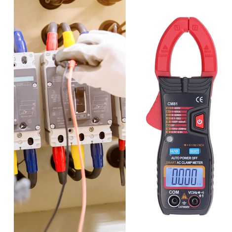 Pince ampèremétrique ANENG CM81, télémètre multifonctionnel entièrement automatique (1/5)