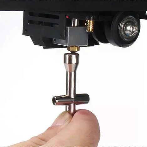 4-in-1-3D-Drucker-Düsenwerkzeug M2 M25 M3 M4 Schraubenmutter Sechskant-Kreuzschlüssel für E3D V5 V6 Bambu X1 P1 A1 Düsen-Minischlüssel-JXLGV (1/4)