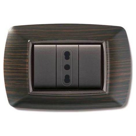 10 x PLACCA LIFE LIVING PLAST WENGE 3P